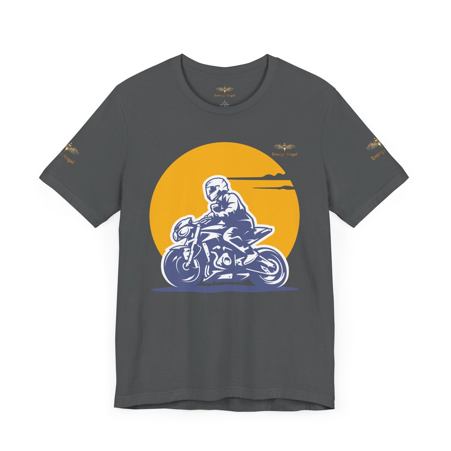 Born to be a Biker Unisex Jersey Short Sleeve Tee for the US Crowd