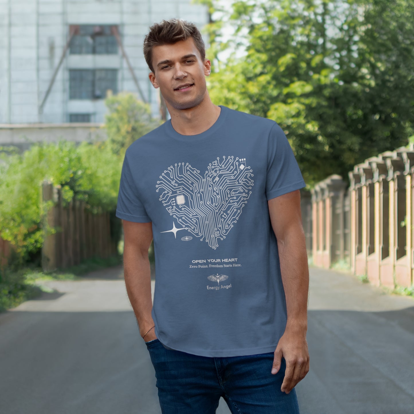 Transcendence: The Heart of Innovation Tee - Single Jersey T-shirt