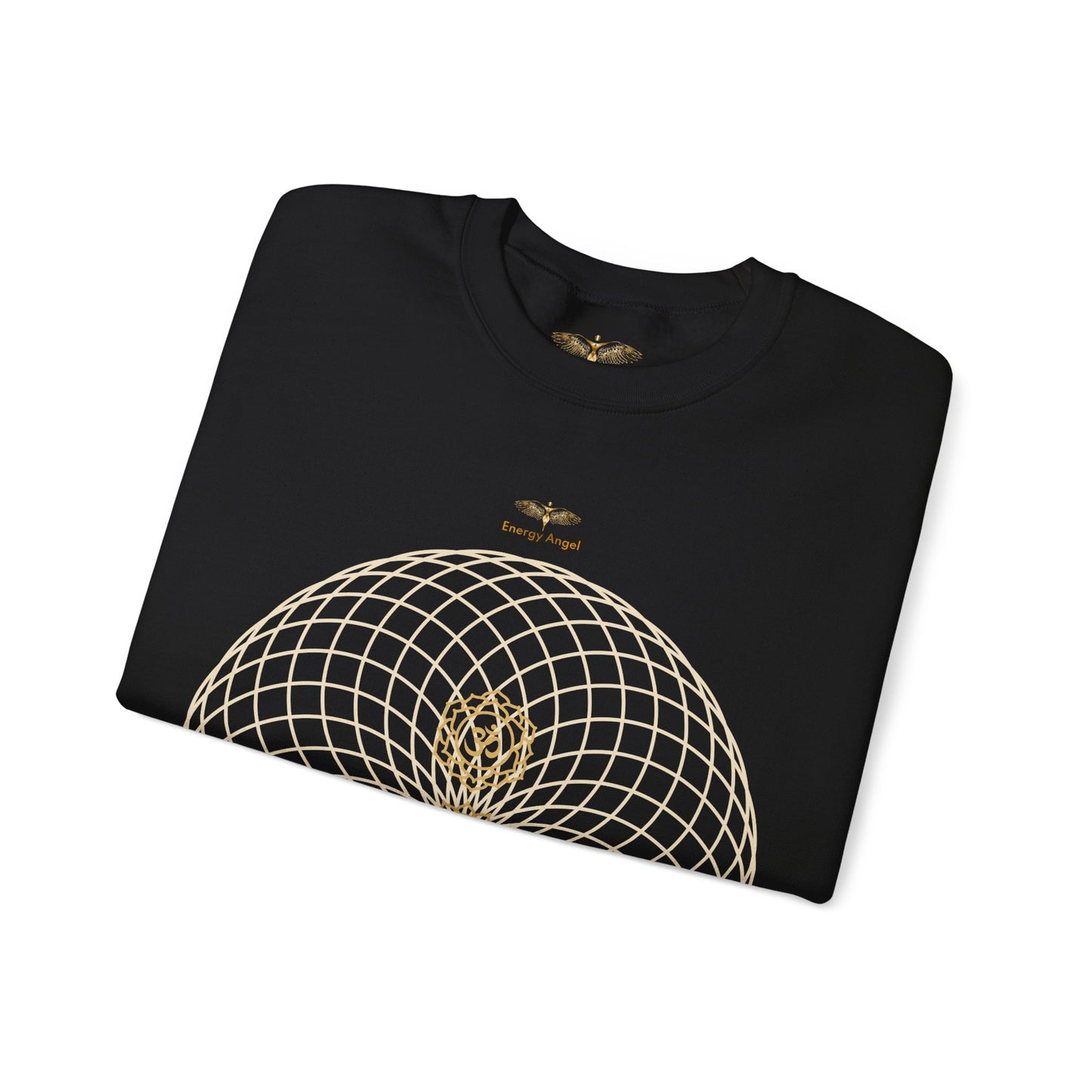 Unisex Chakra Sacred Geometry Festival Gift Heavy Blend™ Crewneck Sweatshirt