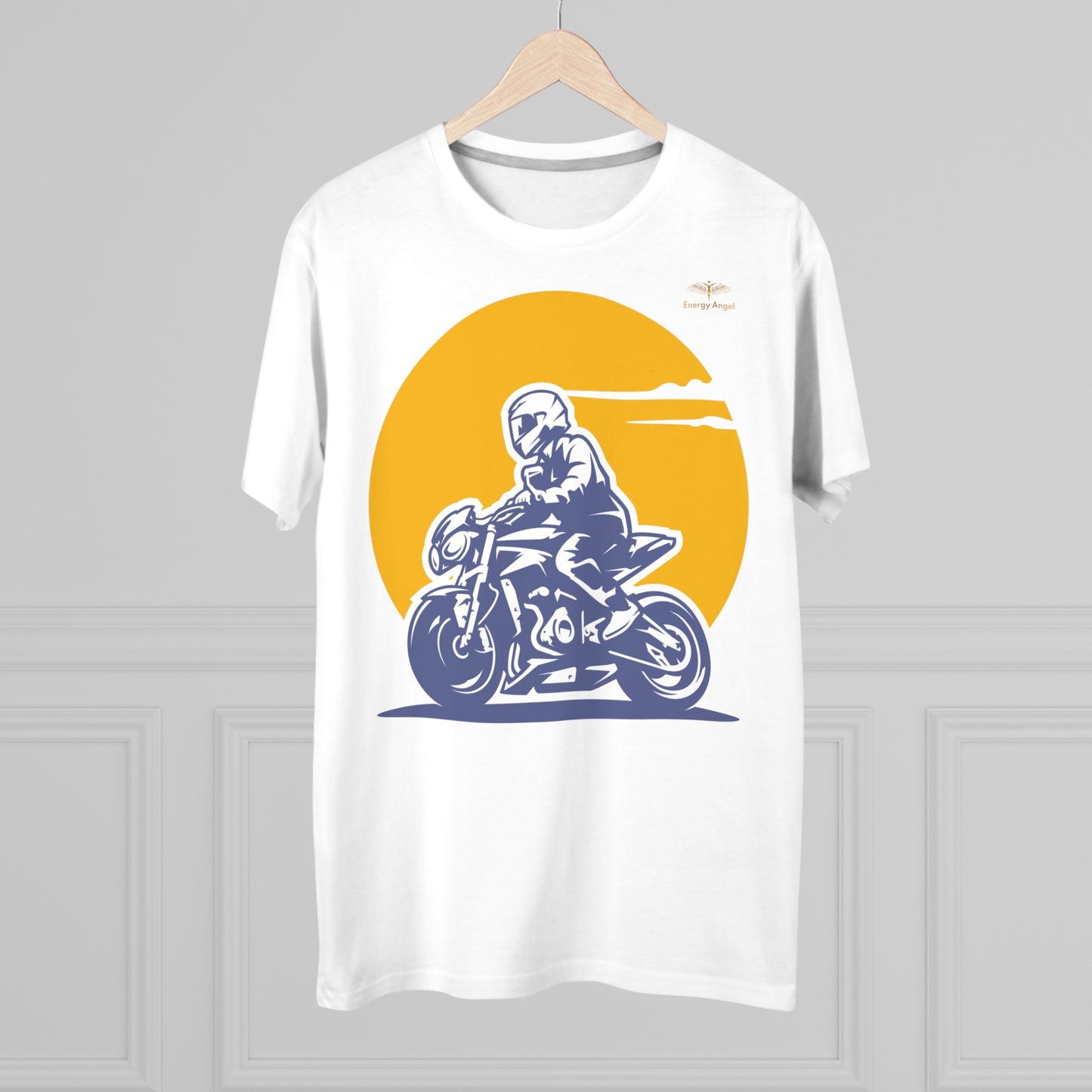 Men's Biker Modern-fit Tee for the European Crowd