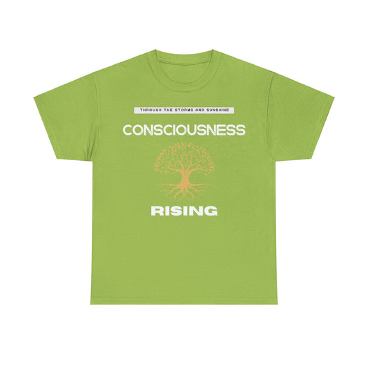 Consciousness Rising: Unisex Heavy Cotton Tee