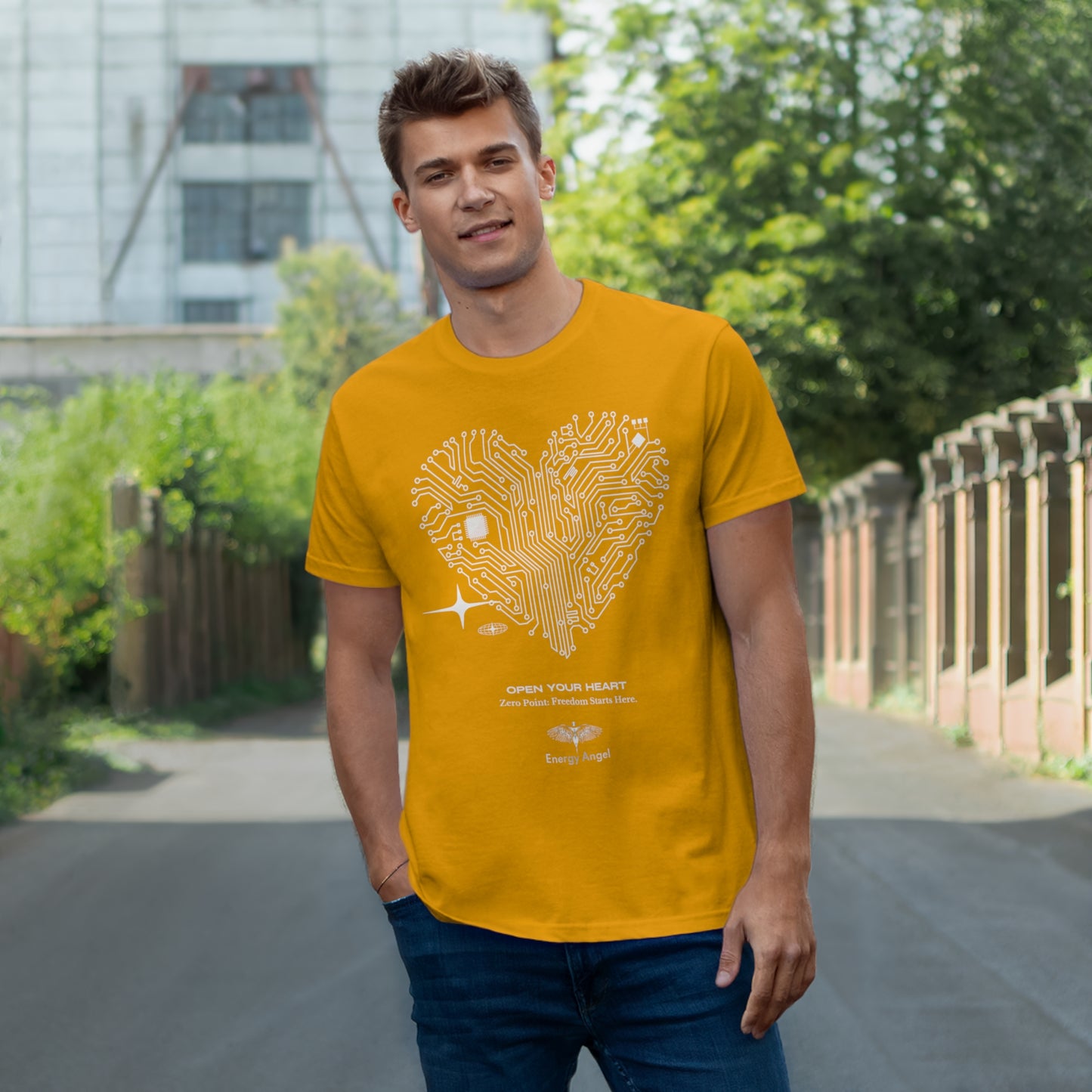 Transcendence: The Heart of Innovation Tee - Single Jersey T-shirt