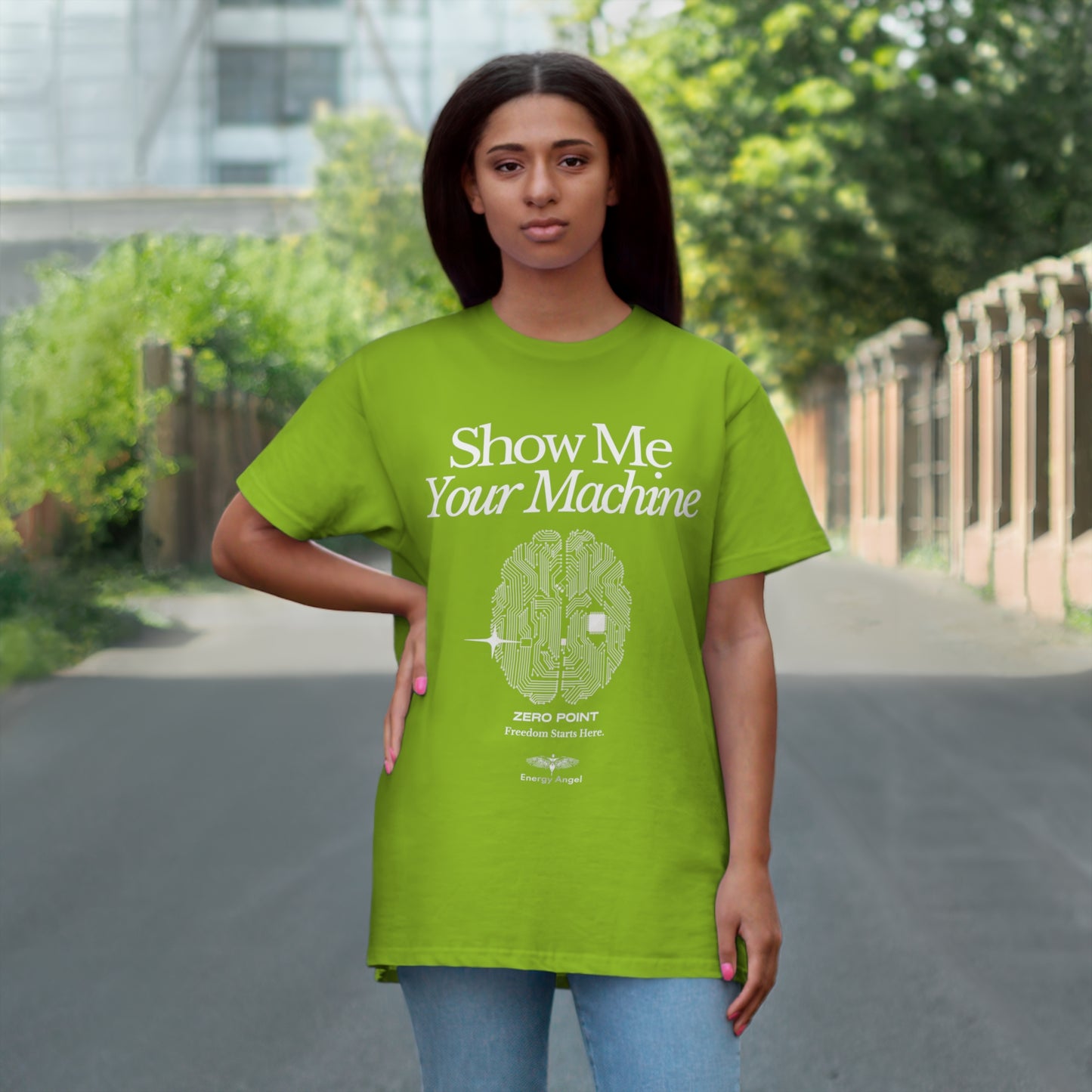 Unleash Your Mind: The Brainpower Tee - Single Jersey T-shirt