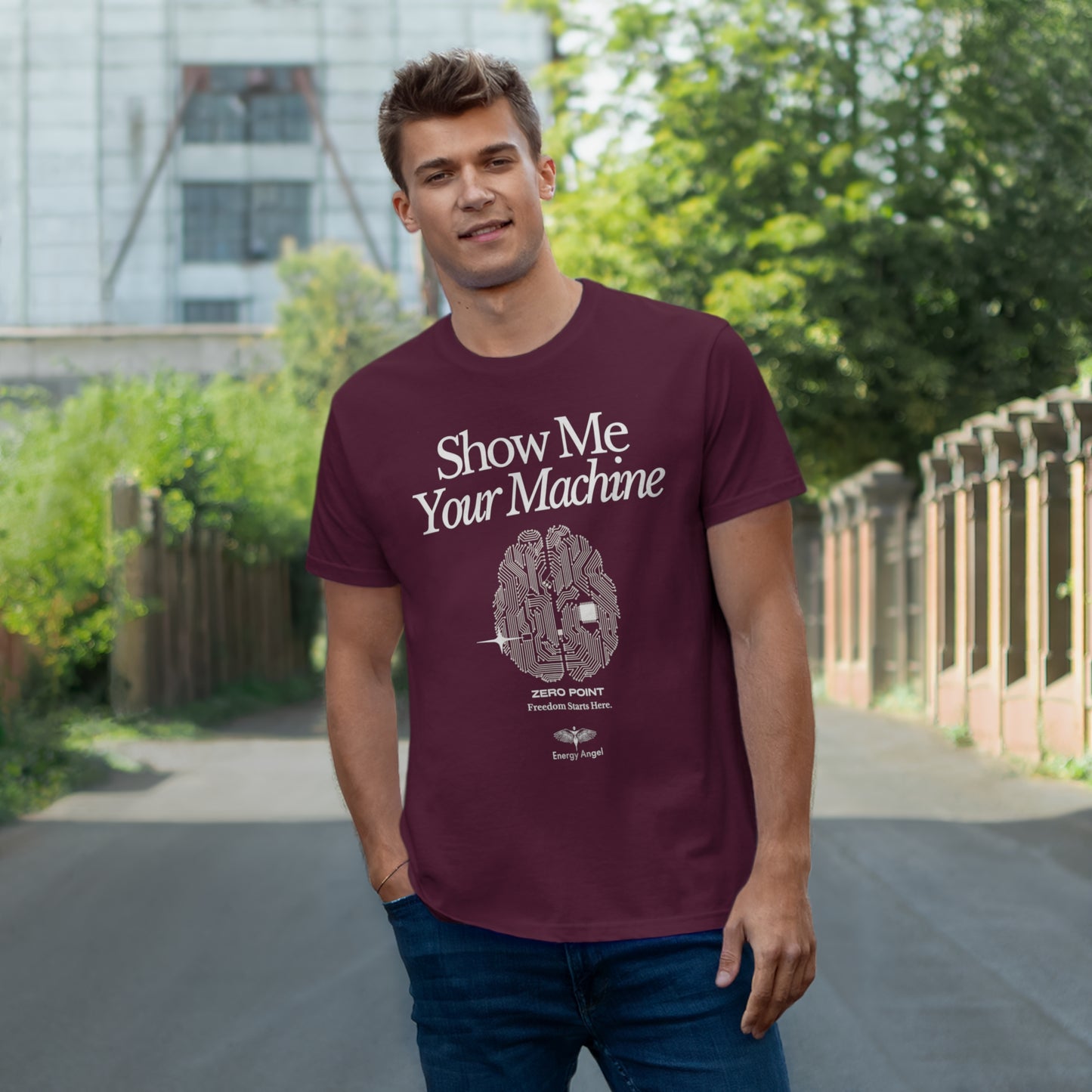 Unleash Your Mind: The Brainpower Tee - Single Jersey T-shirt