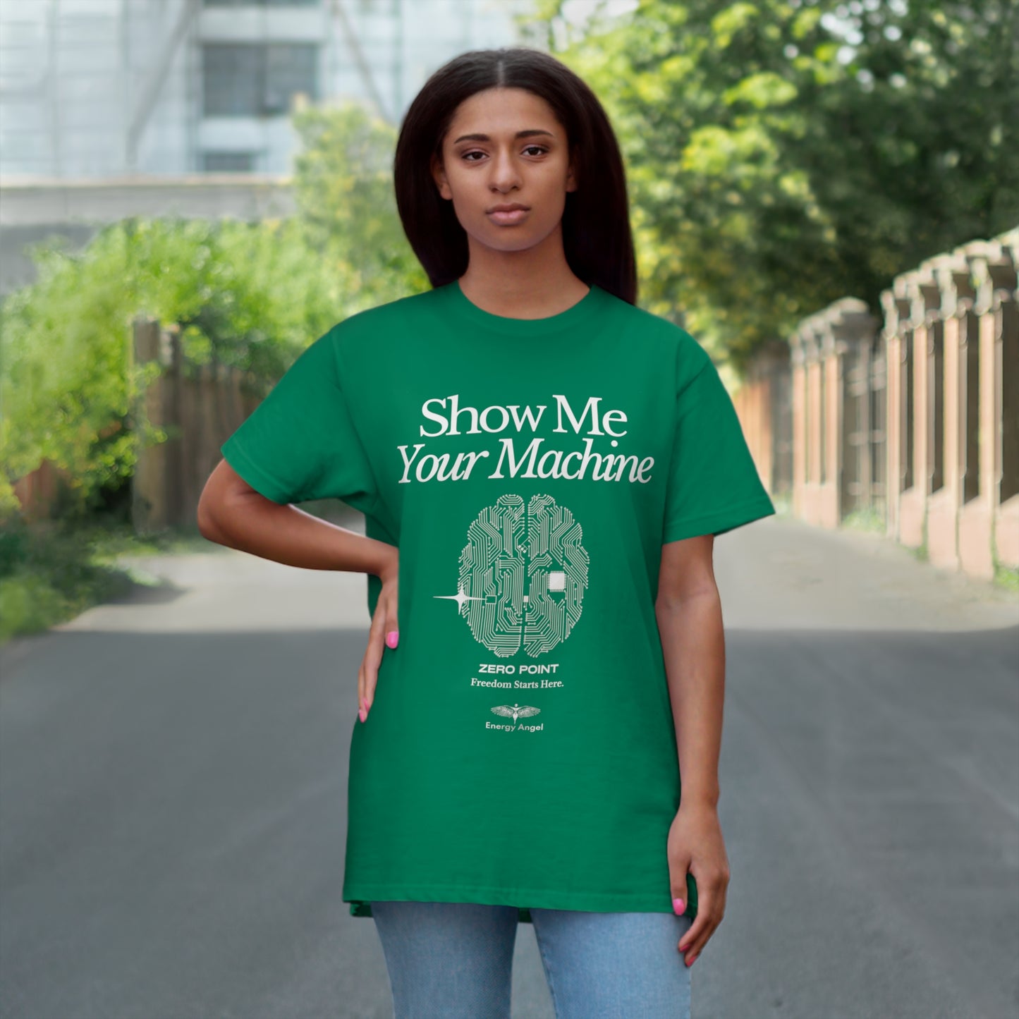 Unleash Your Mind: The Brainpower Tee - Single Jersey T-shirt