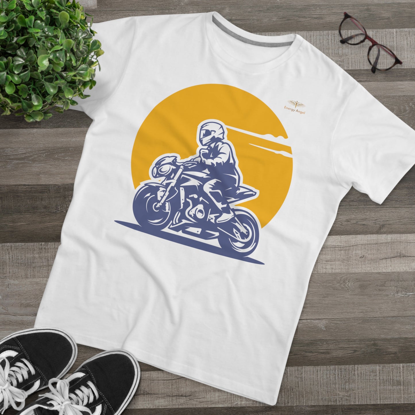 Men's Biker Modern-fit Tee for the European Crowd