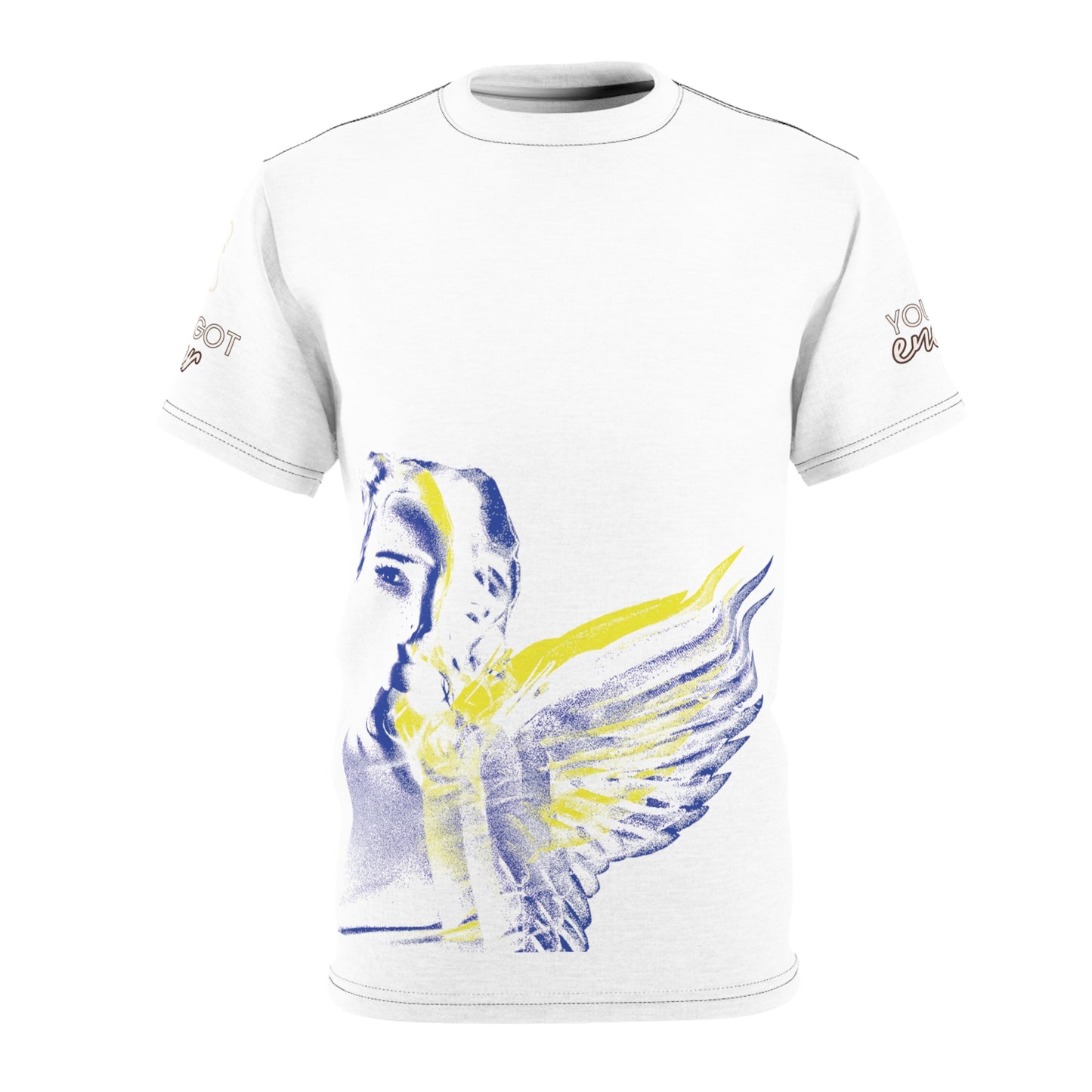 Unisex Energy Angel Cut & Sew Tee (AOP)