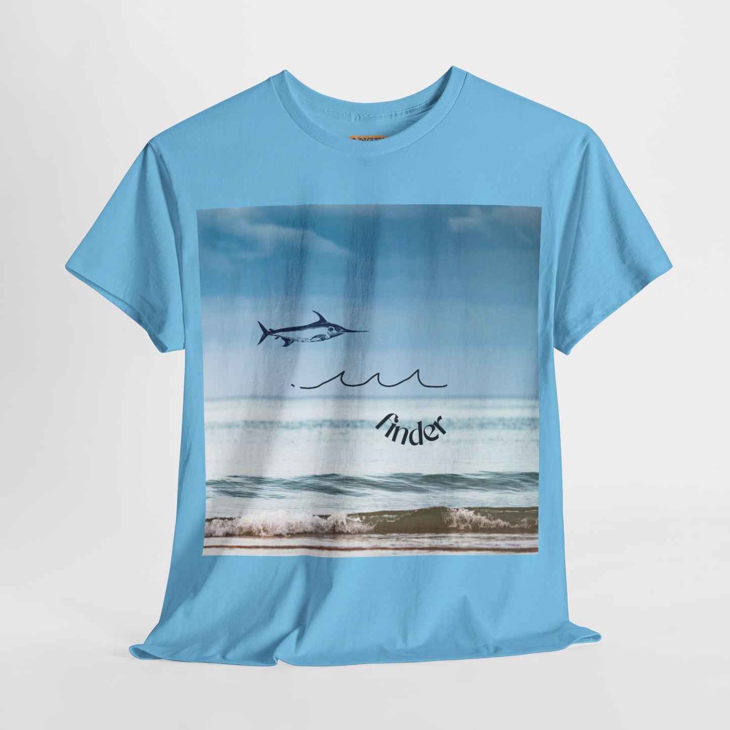 Jascøtee: Swordfish Finder (Unisex Heavy Cotton Tee) - Reel in the Big One!