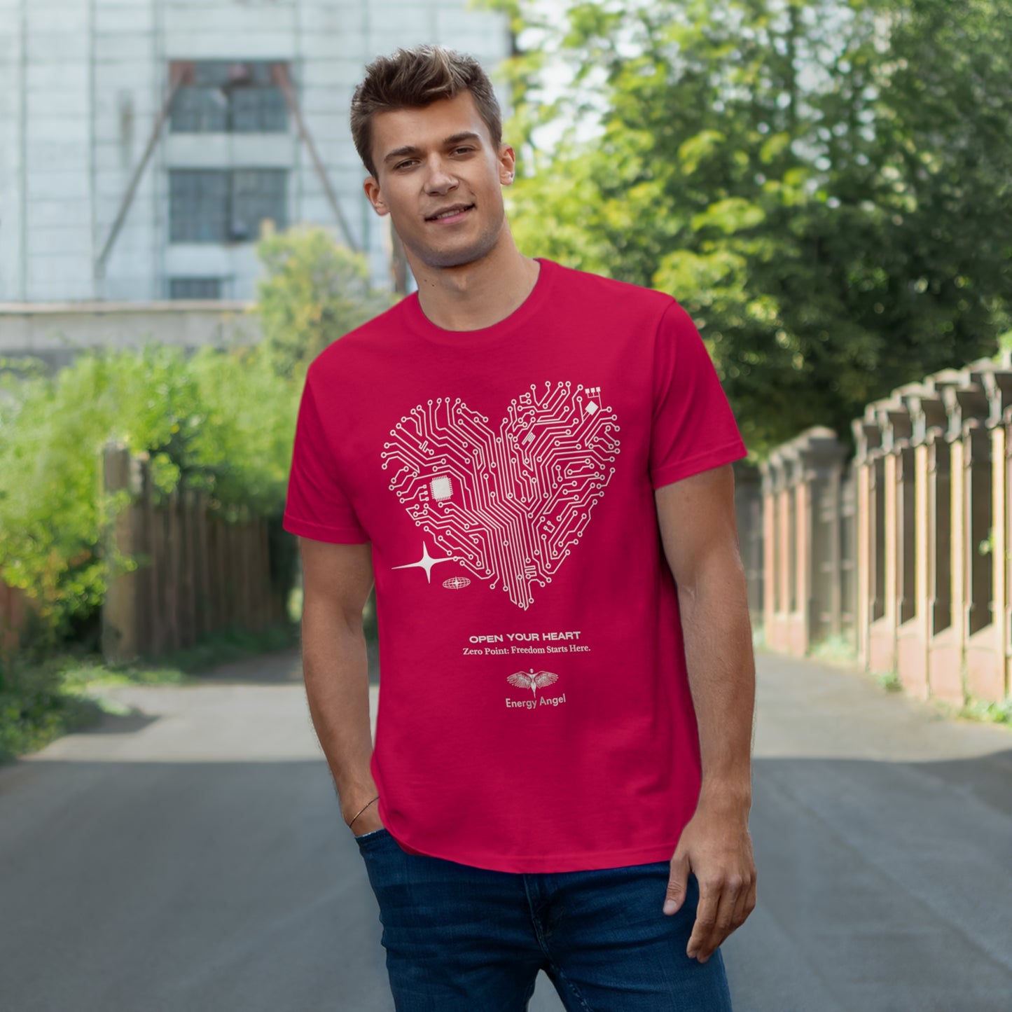 Transcendence: The Heart of Innovation Tee - Single Jersey T-shirt