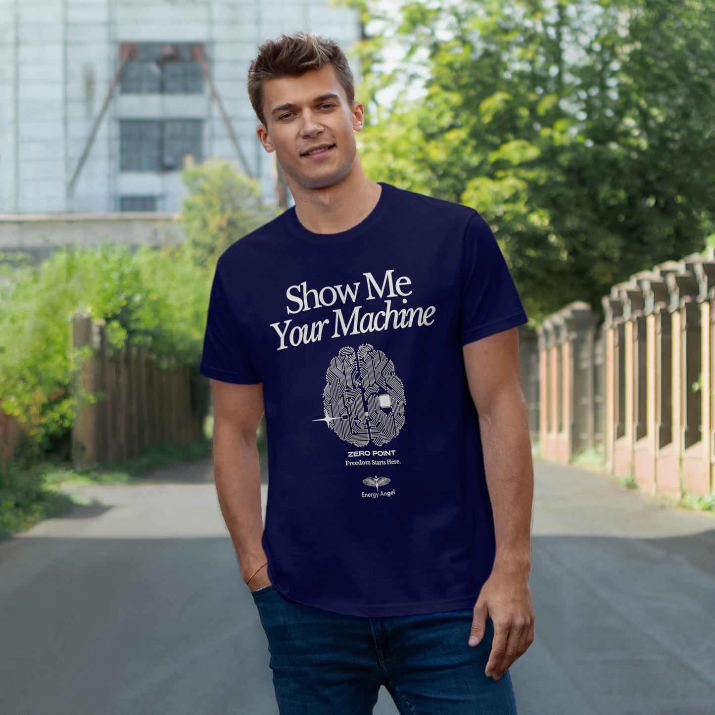 Unleash Your Mind: The Brainpower Tee - Single Jersey T-shirt