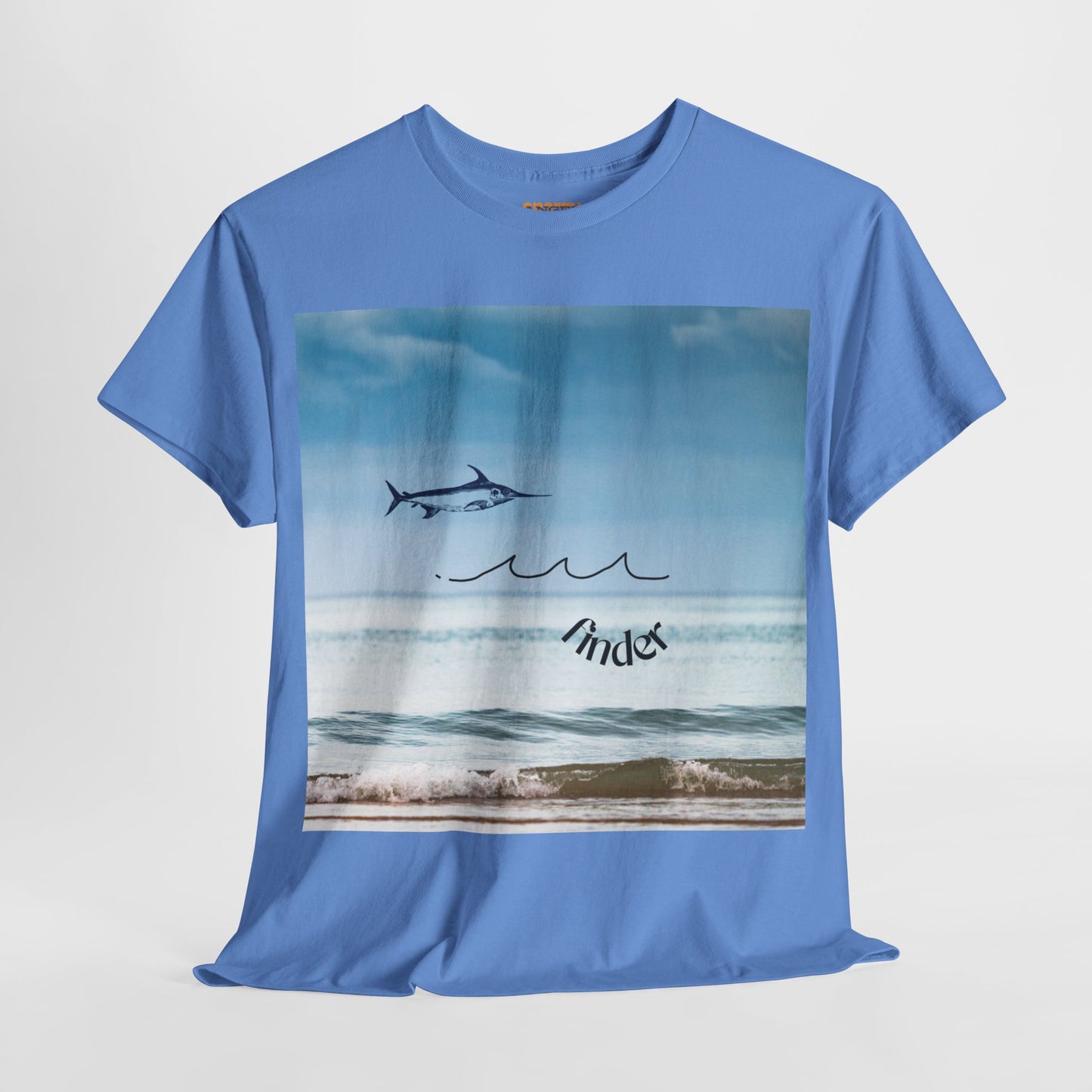 Jascøtee: Swordfish Finder (Unisex Heavy Cotton Tee) - Reel in the Big One!