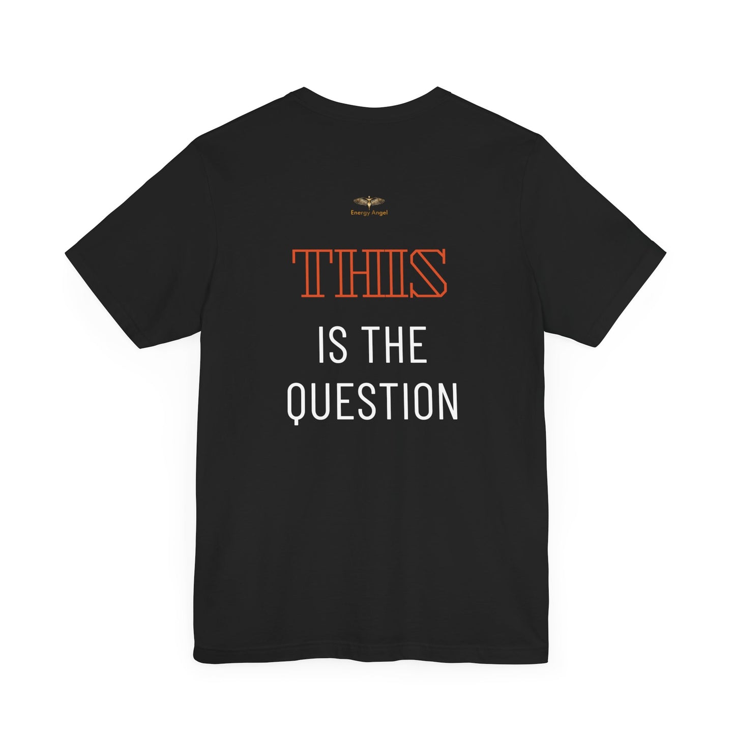 Tech Socratic Wisdom - This Is The Question - Unisex Jersey Tee