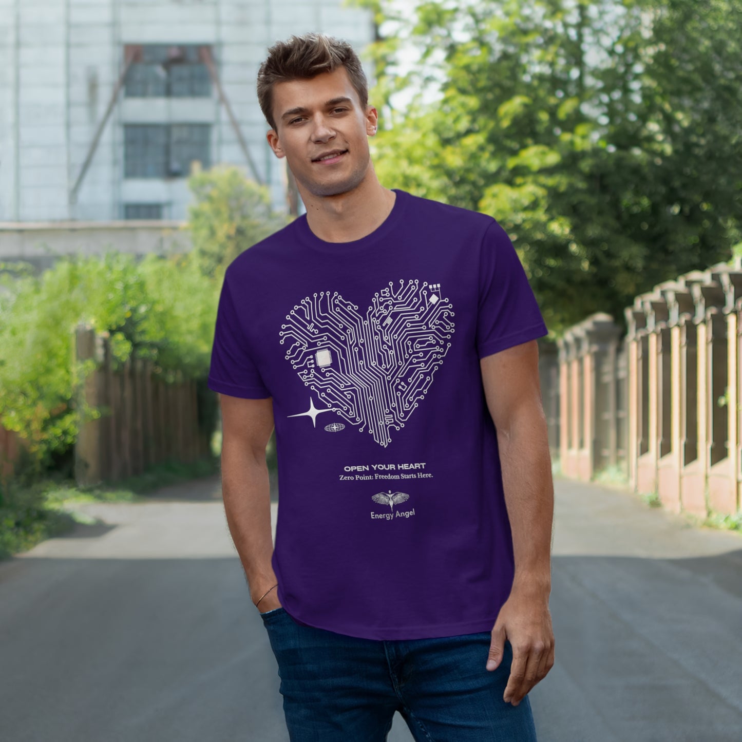 Transcendence: The Heart of Innovation Tee - Single Jersey T-shirt