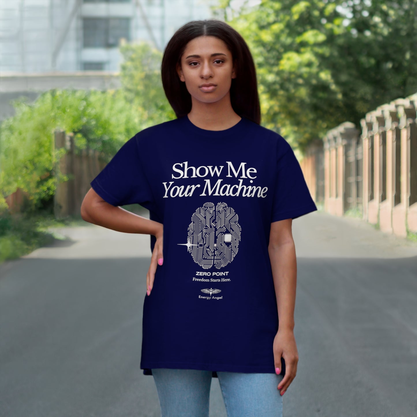 Unleash Your Mind: The Brainpower Tee - Single Jersey T-shirt