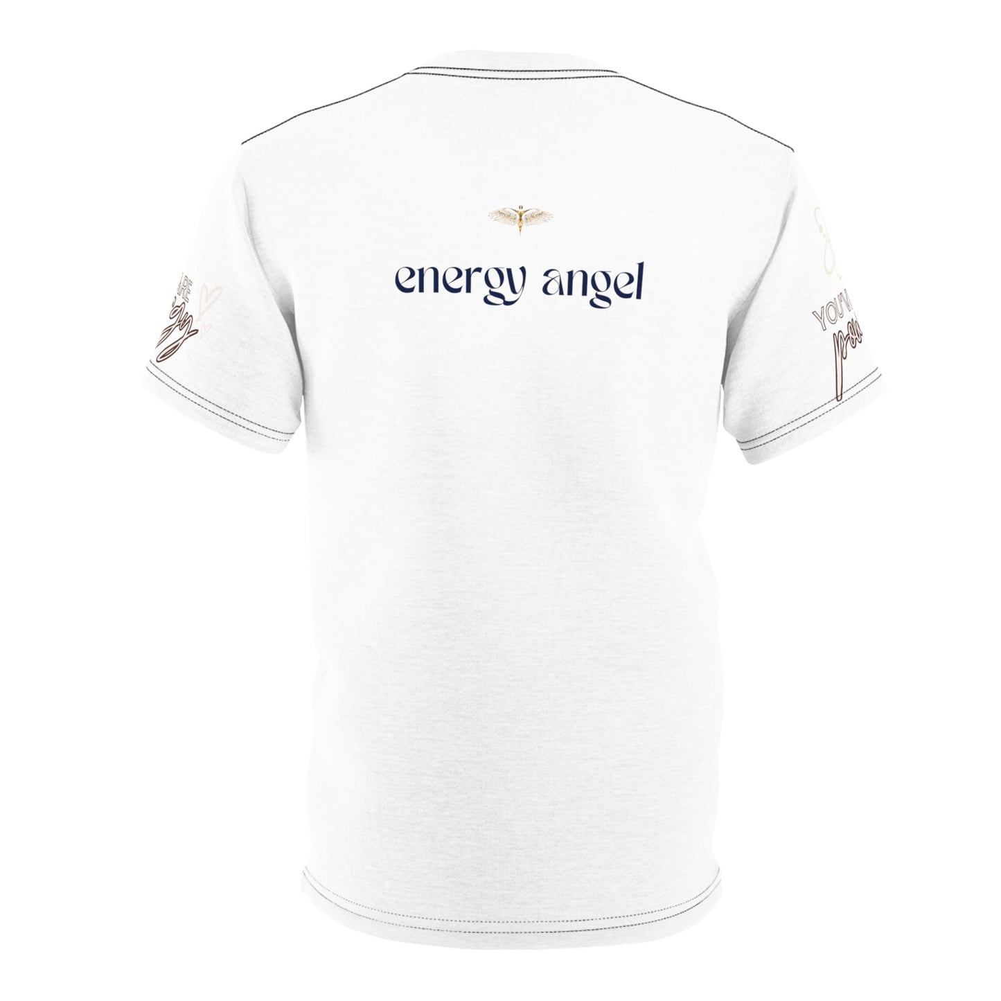 Unisex Energy Angel Cut & Sew Tee (AOP)