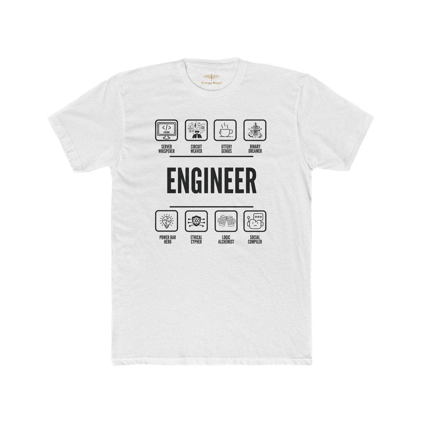 Engineer Coder Cotton Crew Tee