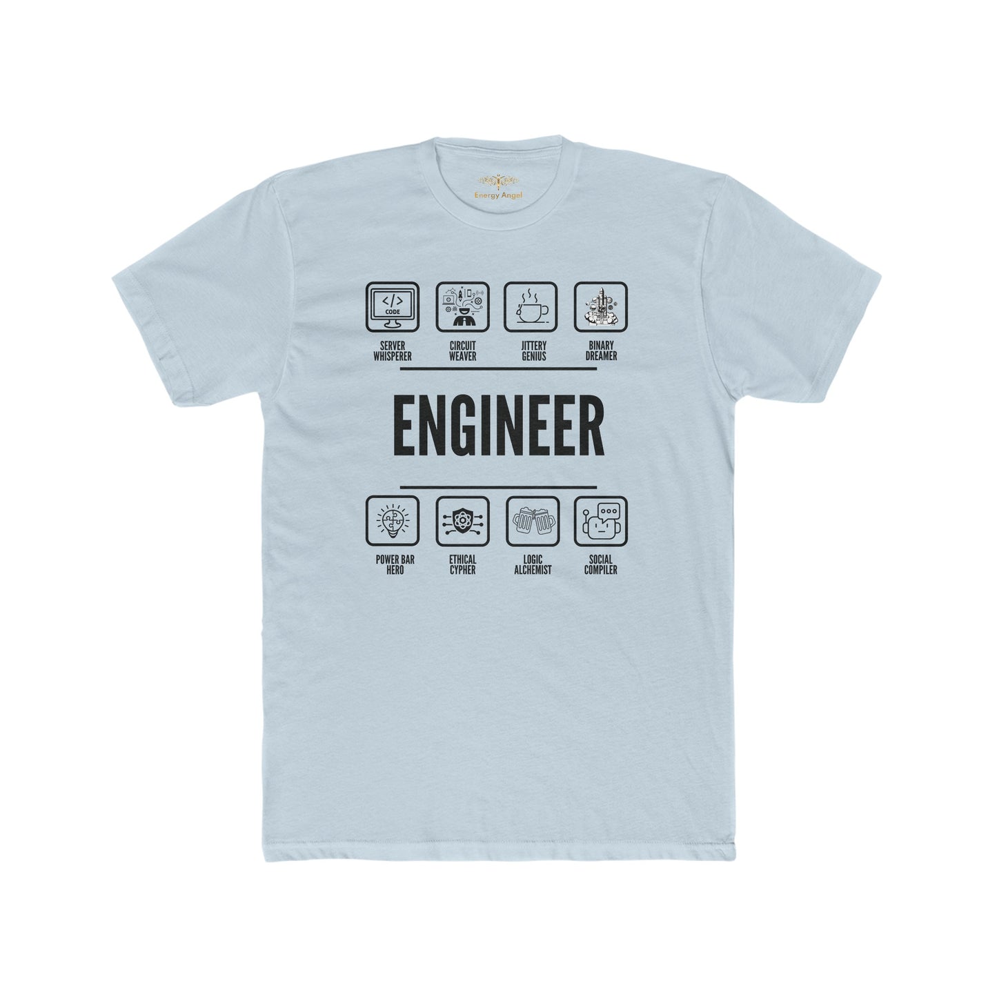 Engineer Coder Cotton Crew Tee