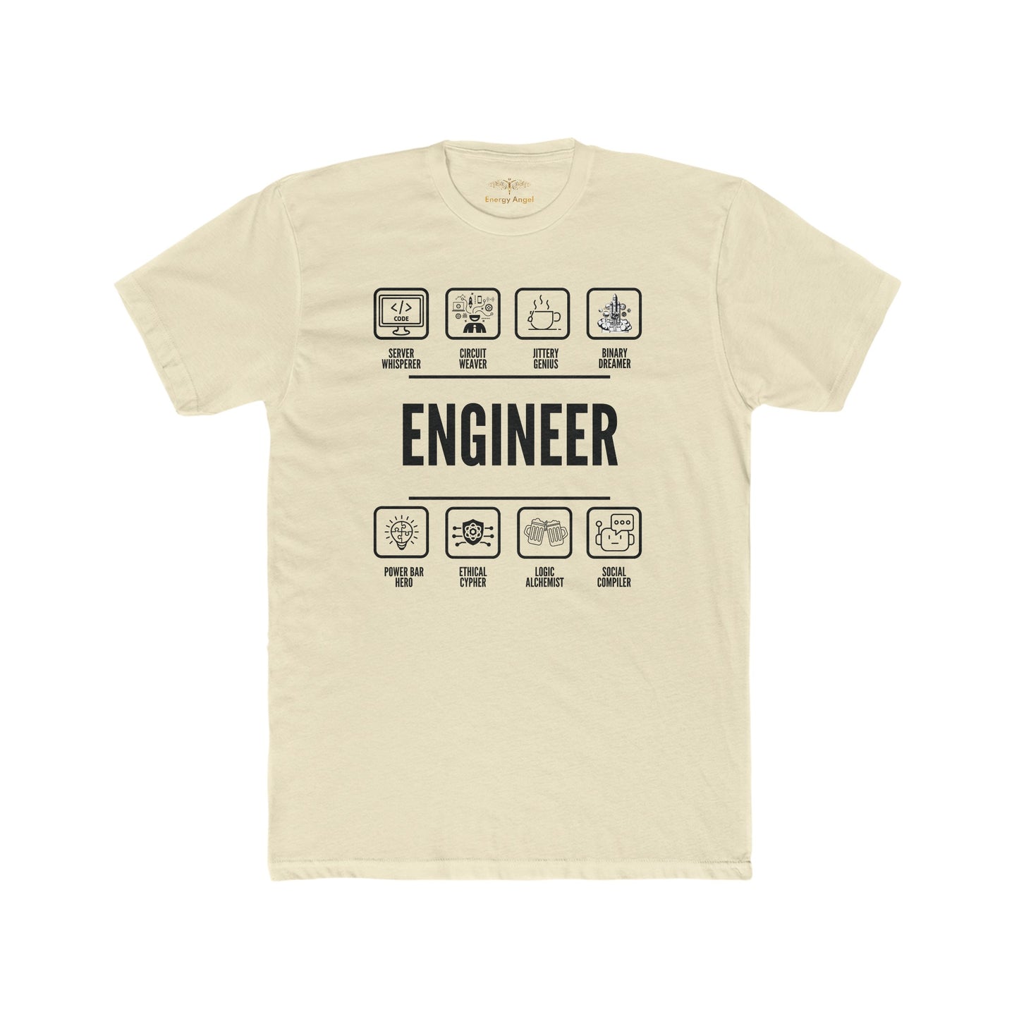 Engineer Coder Cotton Crew Tee