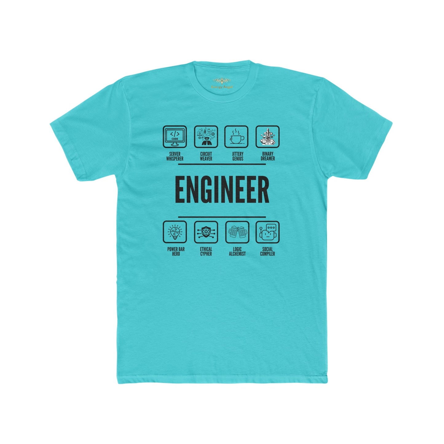 Engineer Coder Cotton Crew Tee