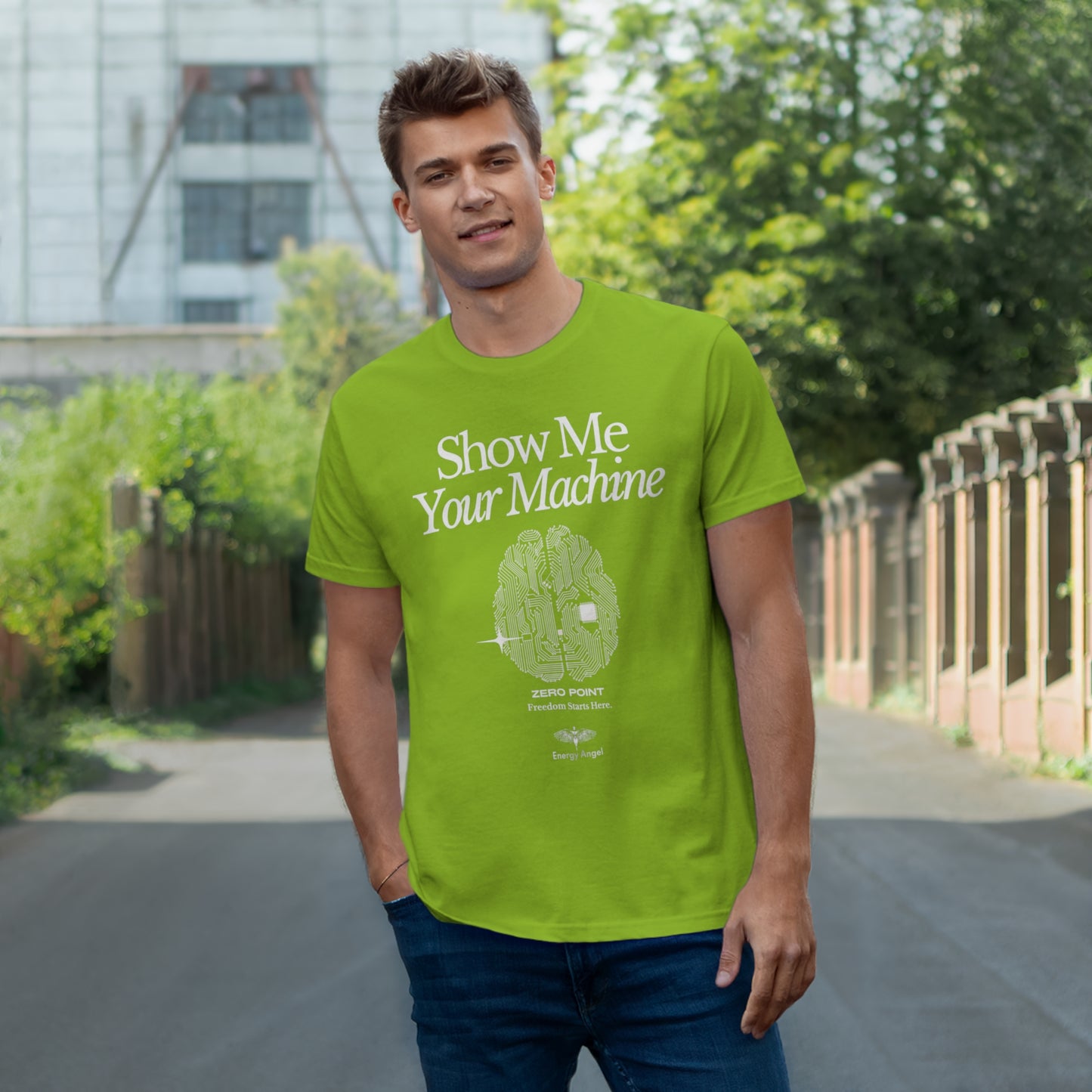 Unleash Your Mind: The Brainpower Tee - Single Jersey T-shirt