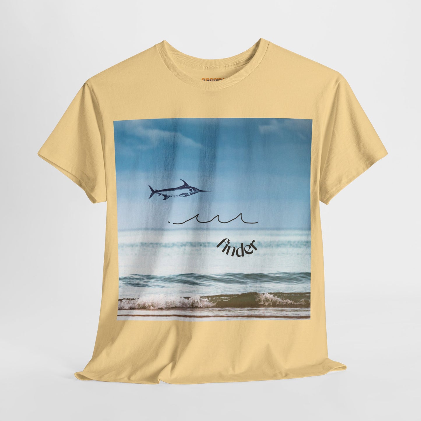 Jascøtee: Swordfish Finder (Unisex Heavy Cotton Tee) - Reel in the Big One!