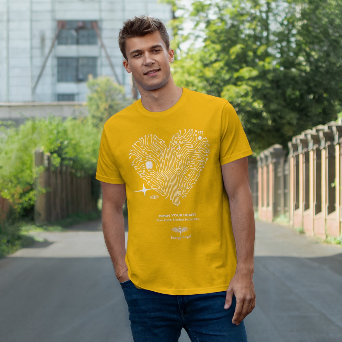 Transcendence: The Heart of Innovation Tee - Single Jersey T-shirt