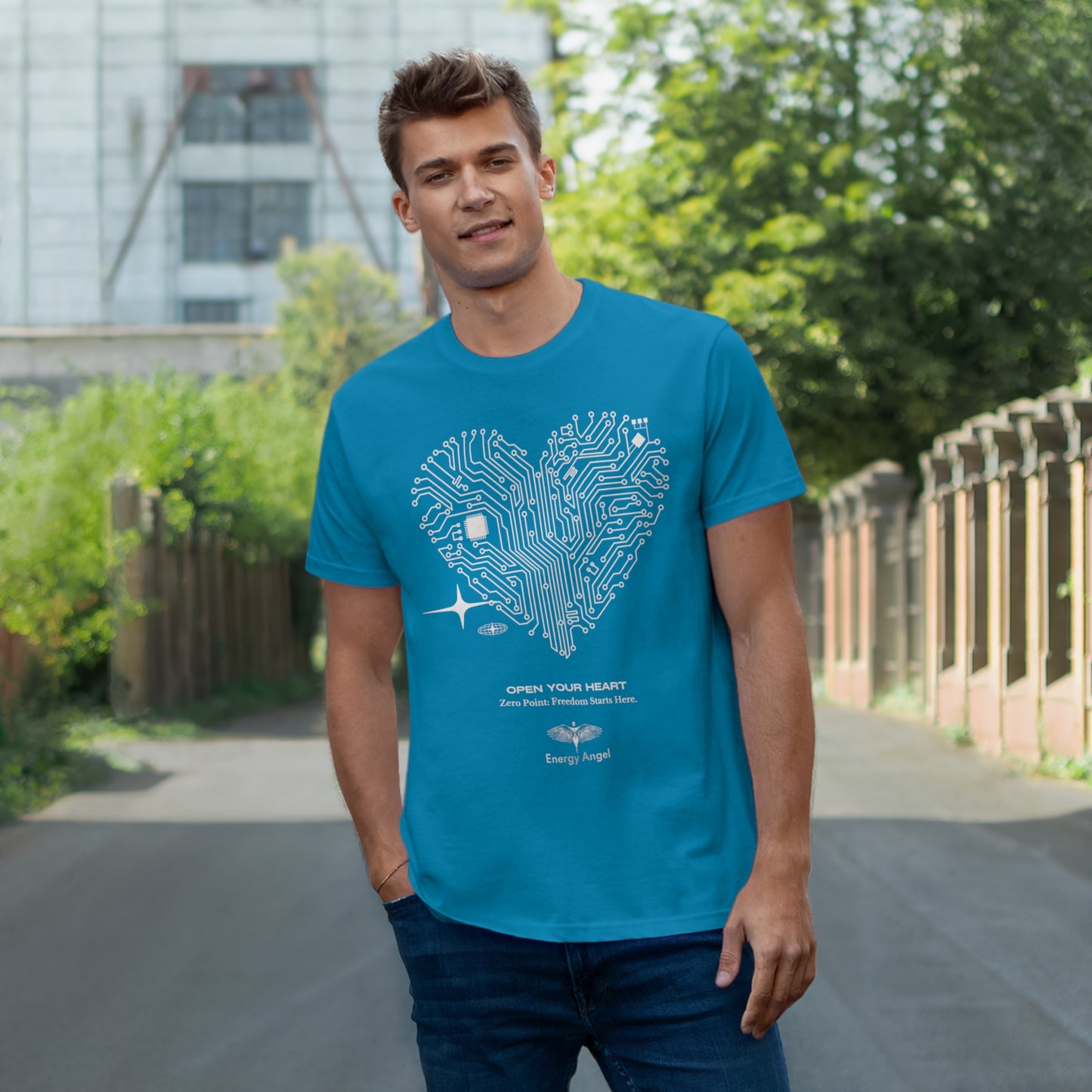 Transcendence: The Heart of Innovation Tee - Single Jersey T-shirt