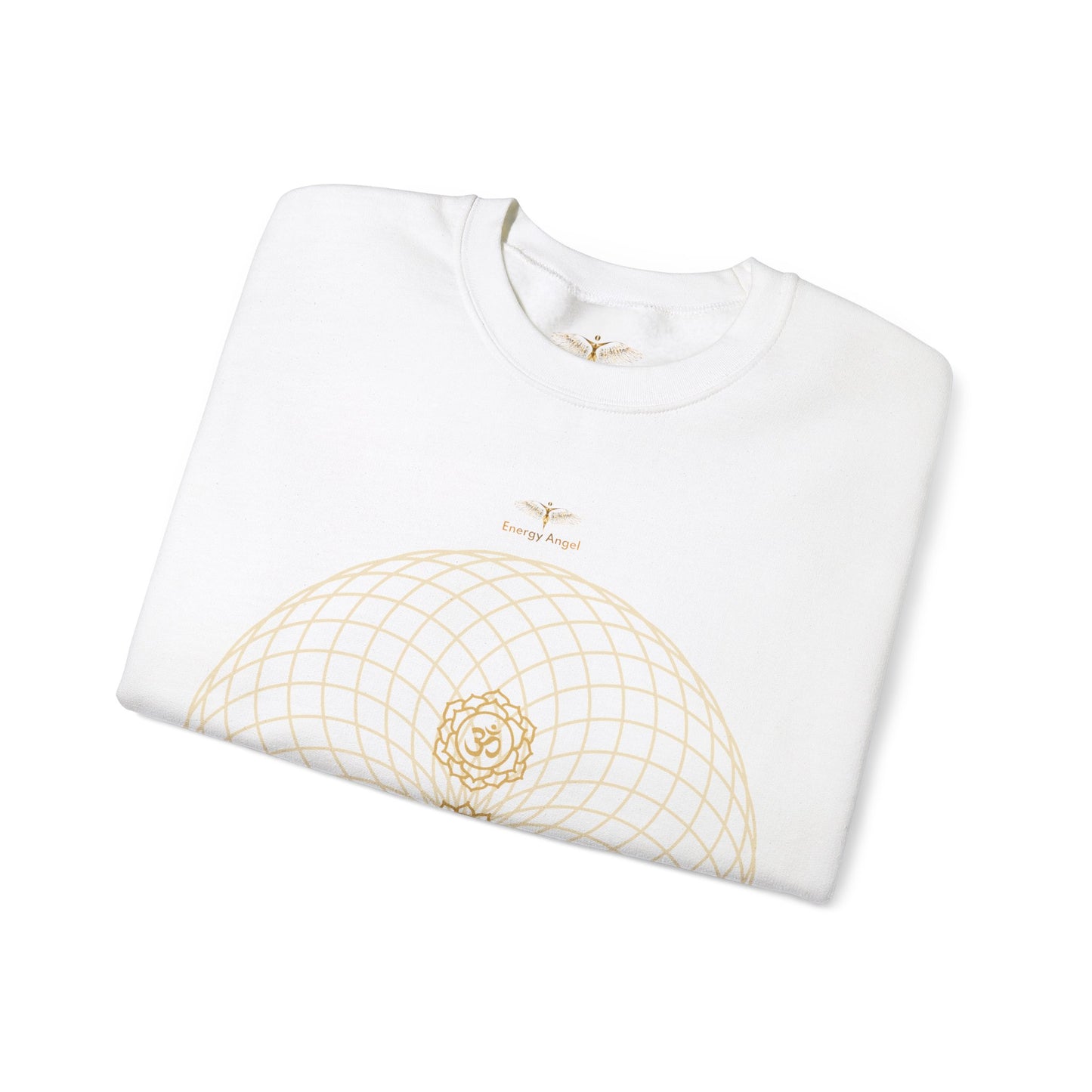 Unisex Chakra Sacred Geometry Festival Gift Heavy Blend™ Crewneck Sweatshirt