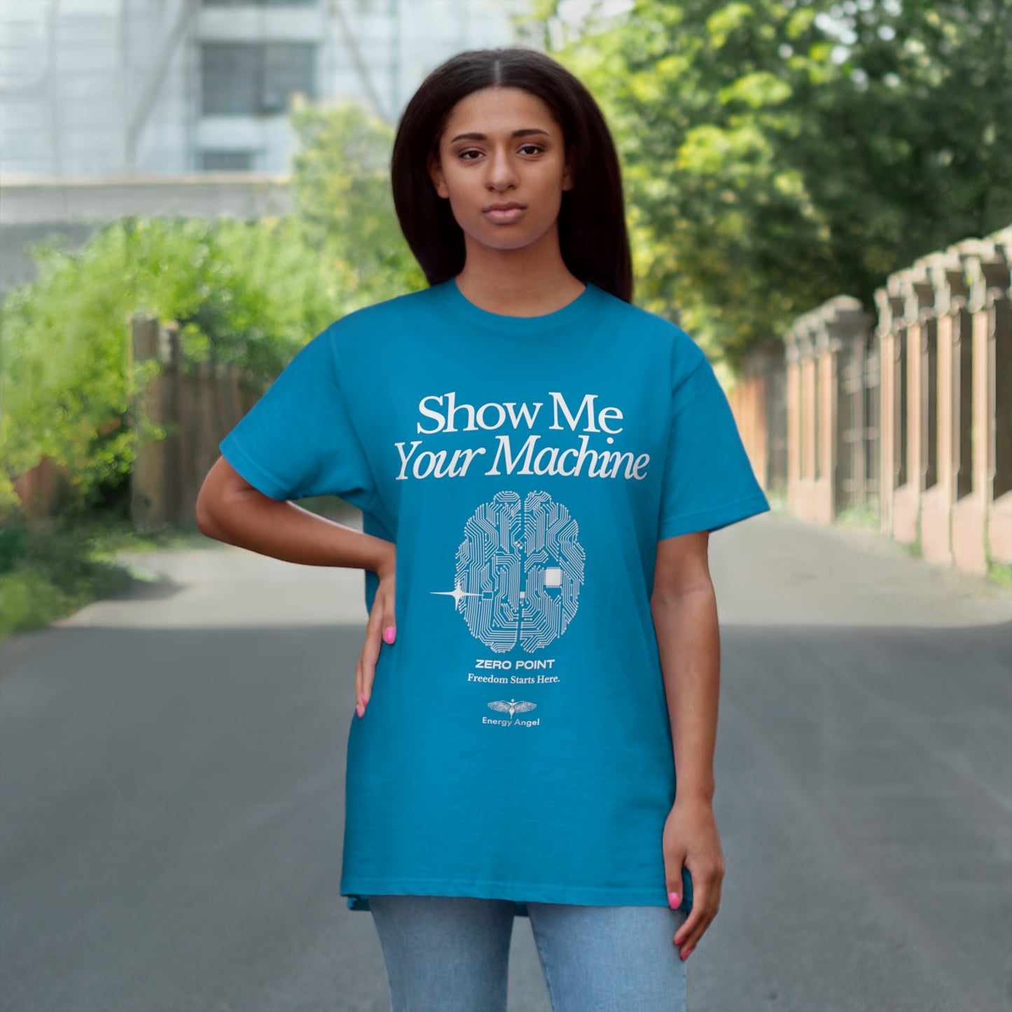 Unleash Your Mind: The Brainpower Tee - Single Jersey T-shirt