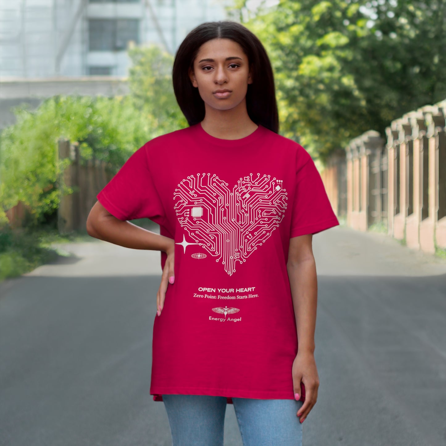 Transcendence: The Heart of Innovation Tee - Single Jersey T-shirt