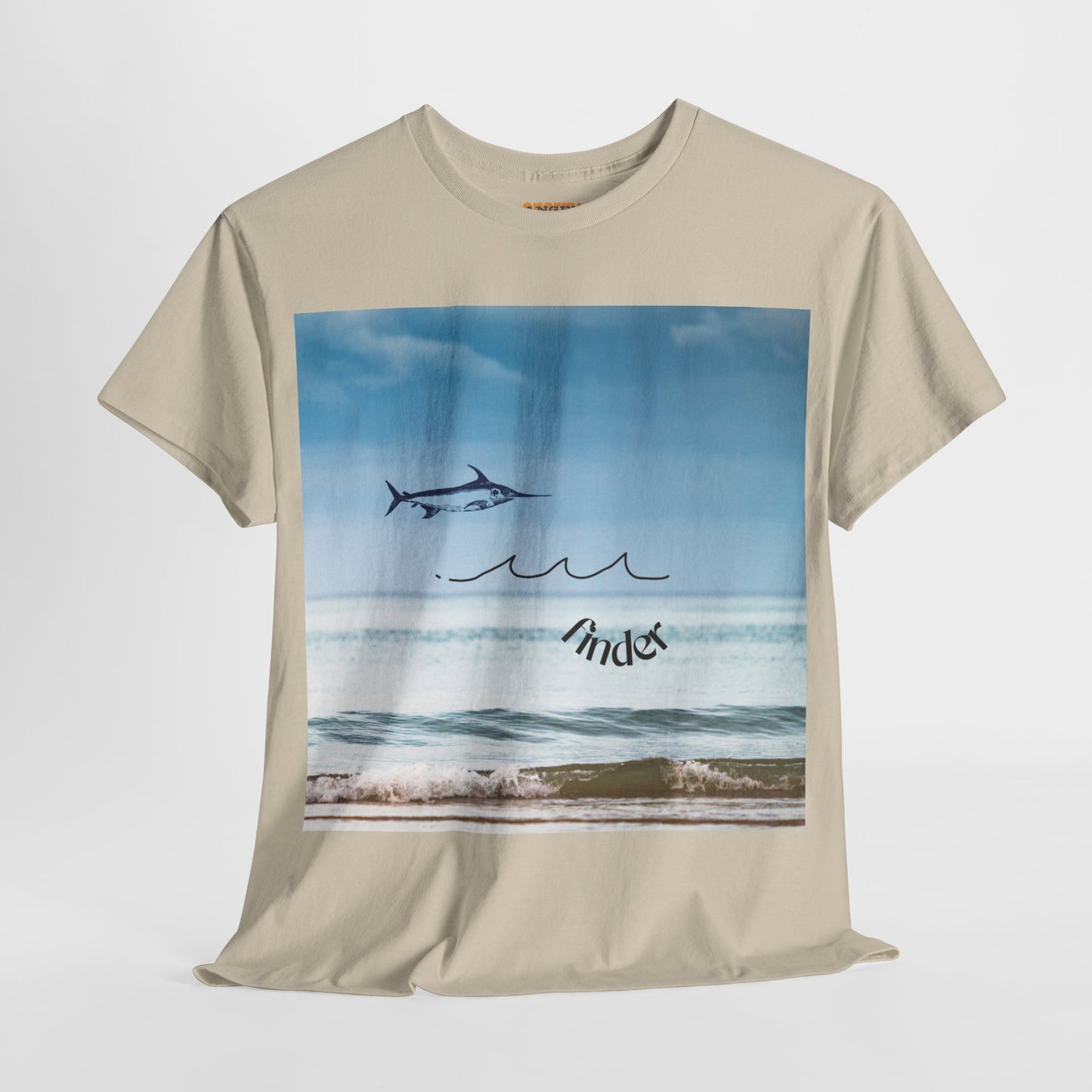 Jascøtee: Swordfish Finder (Unisex Heavy Cotton Tee) - Reel in the Big One!