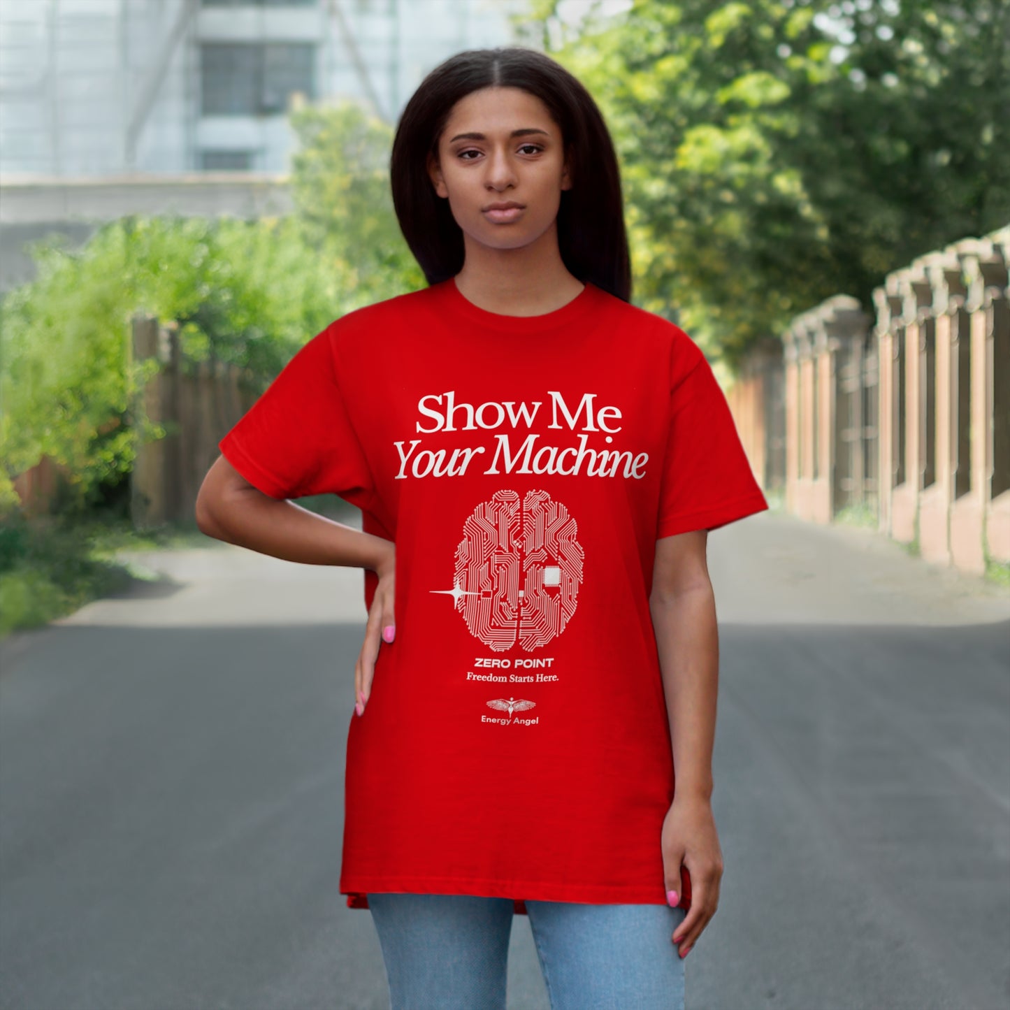 Unleash Your Mind: The Brainpower Tee - Single Jersey T-shirt