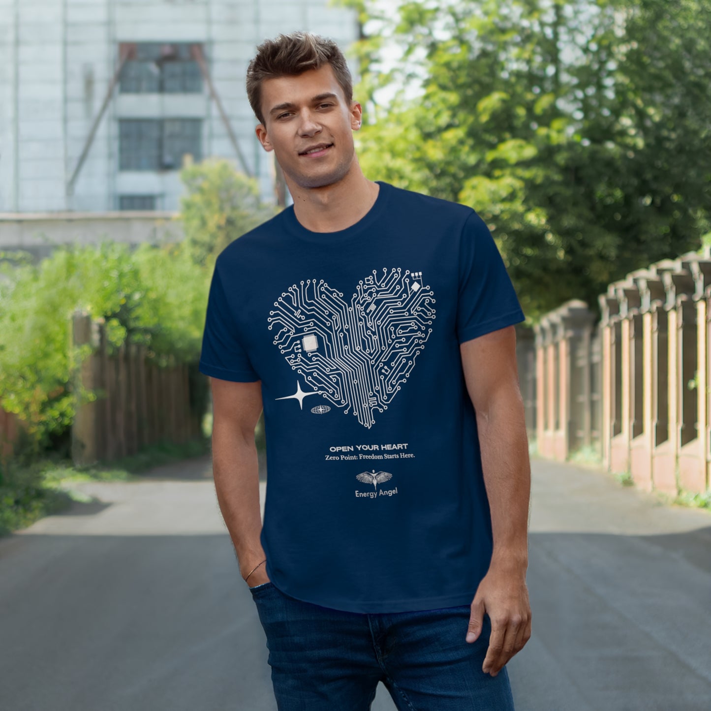 Transcendence: The Heart of Innovation Tee - Single Jersey T-shirt