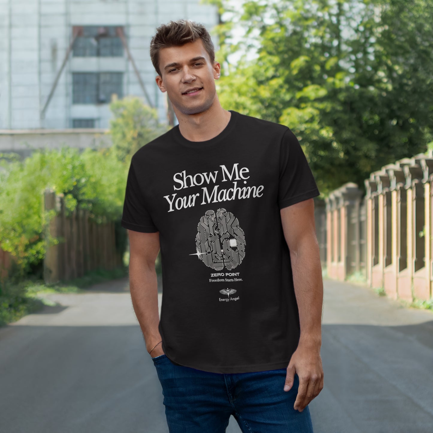 Unleash Your Mind: The Brainpower Tee - Single Jersey T-shirt