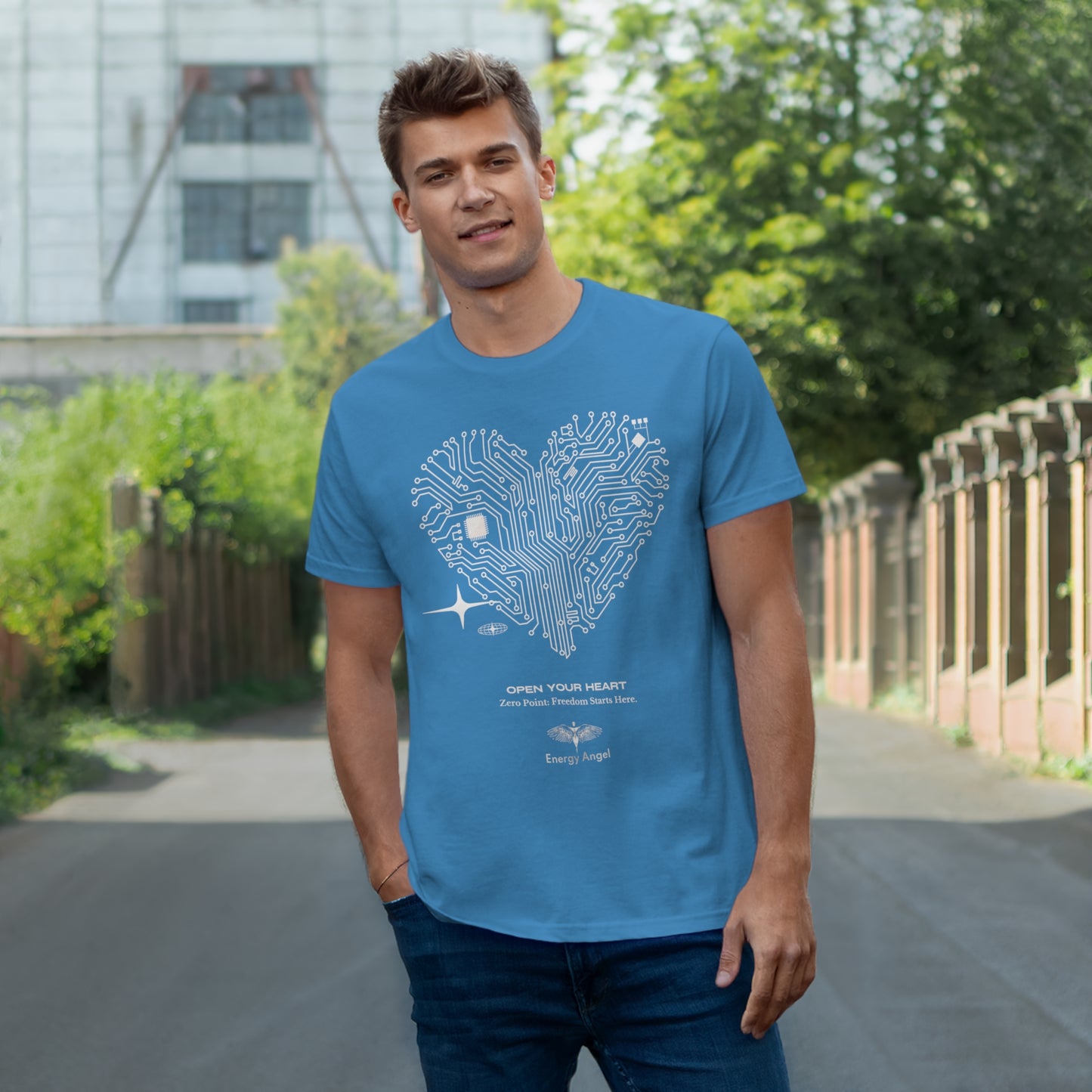 Transcendence: The Heart of Innovation Tee - Single Jersey T-shirt