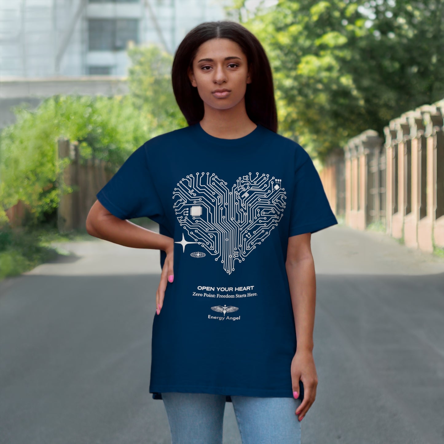 Transcendence: The Heart of Innovation Tee - Single Jersey T-shirt